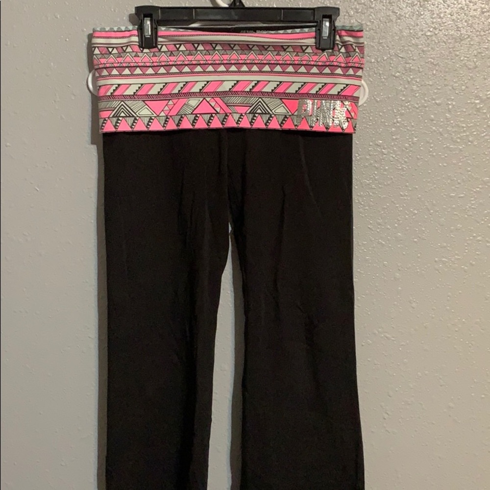 Victoria’s Secret PINK fold over yoga pants